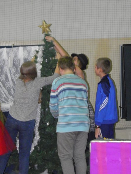 Mikołaj w szkole podstawowej